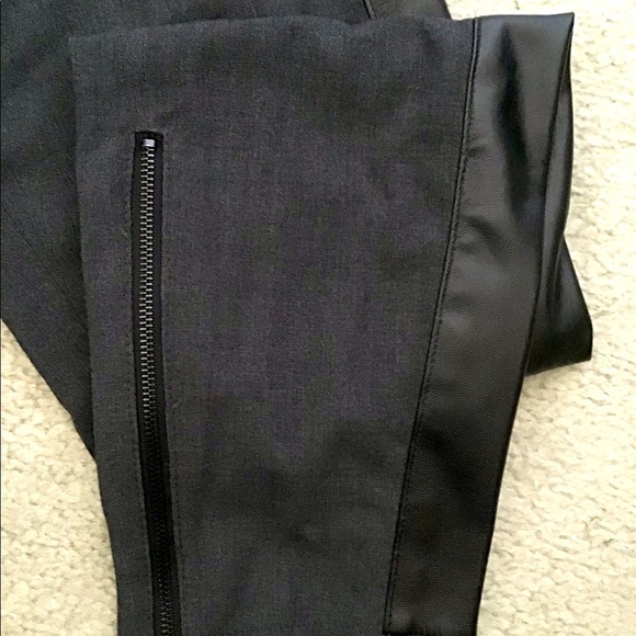 Forever 21 pants with faux leather detailing - Picture 4 of 8